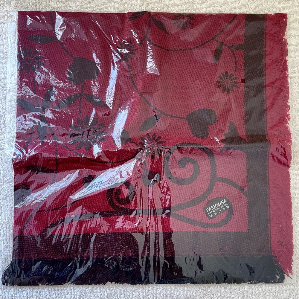 Luxury Pashmina & Silk Scarf/Shawl